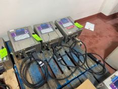 (3) Markem Imaje Ink Jet Coders, with Ink Heads (LOCATED IN LOS ANGELES, CA) (RIGGING, LOADING, & SI