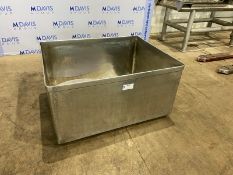 S/S Single Wall Tote,Internal Dims.: Aprox. 47