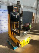 Bil-Jax Man-Lift,-M/N E.S.P., S/N ESP 19-0723, Max. Platform Lift: 19 ft., 24V, Mounted on Wheels (