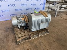 Buusch 15 hp Vacuum Pump,-Type RC0400B0331004, S/N C6955, with Toshiba 1150 RPM Motor, 208-230/460