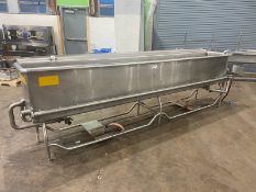 S/S Jet Spray COP Tank,Internal Dims.: Aprox. 146-1/2