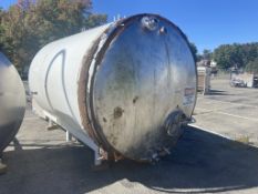 APV CREPACO 6,000 GALLON HORIZONTAL SUCROSE TANK,-S/N G-1155, INTERNAL TANK DIMS.: APROX. 188