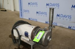 5 hp Centrifugal Pump, with Baldor 3450 RPM Motor, with Aprox. 2-1/2