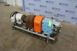 2015 SPX 15 hp Positive Displacement Pump, M/N 220 U1, S/N 3034802 R2-9, with Aprox. 4