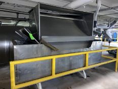 Creamery Package 1,000 Gal. Horizontal Double Wall Tank, S/N 18308, with Top Mounted Hydrosieve,