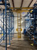 Stanley Vidmar STAK Systems 2,000 lb. Shelf Capacity / Retrieval System with Coffing 1-Ton Hoist,