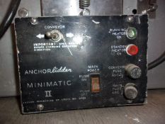 Anchor Lidder Minimatic II R & D Tray Sealer (Located Glouster, OH) Athens County