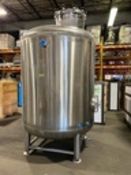Fronhofer 40BBL (1240 gallon) S/S Brite Tank, S/N 040B-001 - 128