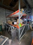 1-Section of Pallet Racking, with Cross Beams & Uprights (LOCATED IN PITTSBURGH, PA)