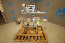 APM Vertical Band Sealer, Model VCBSDM 3/8 TX 6 x 5, SN 3094DM, with 55