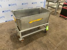 S/S Single Wall Tote,Internal Dims.: Aprox. 42