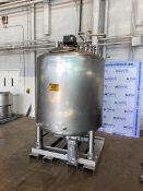 Mueller Aprox. 500 Gal. Jacketed S/S Tank,Internal Dims.: Aprox. 55