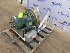 10 hp Blower,with Toshivba 3510 RPM, 230/460, 3 Phase, On Mild Steel Frame (INV#84253) (Located @
