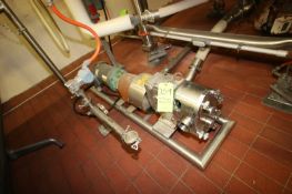 WCB 5 hp Positive Displacement Pump, M/N 130, S/N401974-05, with Aprox. 3