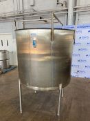 DCI Aprox. 300 Gal. S/S Single Wall Tank,S/N E-277-92, Internal Dims.: Aprox. 40