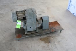 3 hp Motor & Pump Frame,with Dayton Adjustable Speed Drive, M/N 3Z506, 1690 RPM Motor, Gear Ratio: