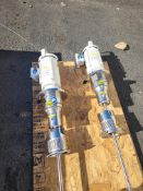 Factory new SPX/ Lightnin  model MS5S2 mixer,  ¾ HP 230/460 volt motor, 6” tri clamp connection, 90”