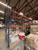 6-SECTIONS OF PALLET RACKIGN WITH APPROX. 36 PALLET CAPACITY