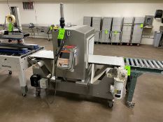 ERIEZ S/S METAL DETECTOR, M/N XTREME 20X16, S/N 317146-3, OPENING: APROX. 19-1/2” W x 14” H (BELT TO