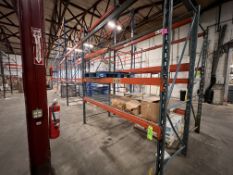 6-SECTIONS OF PALLET RACKING WITH APPROX. 36 PALLET CAPACITY