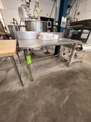 S/S TABLE, APPROX. DIMS: 60 IN. X 30 IN. X 36 IN.