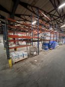 6-SECTIONS OF PALLET RACKING WITH APPROX. 36 PALLET CAPACITY