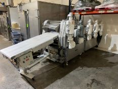 RONDO SEWER SHEETING LINE, M/N POC613333, S/N A6030014, MOUNTED ON PORTABLE FRAME (LOCATED IN