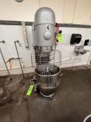 HOBART MIXER, MODEL V-1401, S/N 11-444-434, 230 - 460, INCLUDES BEATER ATTACHMENT, MIXING BOWL AND