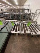 (2) REGENCY ALUMINUM MOBILE DUNNAGE RACK / CART