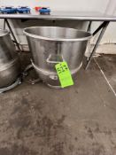 HOBART MIXING BOWL AND DOLLY