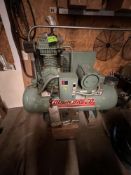 GARDNER DENVER TOUGH BREED AIR COMPRESSOR, MODEL ASKRMD ACBAGB, S/N A36539, 10-HP, 1740 RPM,