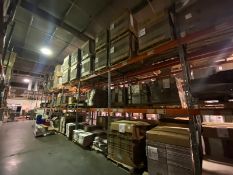 8-SECTIONS OF PALLET RACKING, WITH CROSS BEAMS & UPRIGHTS (LOCATED IN HERMITAGE, PA)