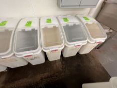 (4) INGREDIENT BINS