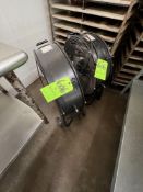 (2) UTILITECH DRUM FANS