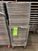 (120) SHEET / BUN PANS WITH CART