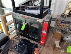 VULCAN S/S DOUBLE DOOR OVEN, WITH STAND (LOCATED IN HERMINIE, PA)