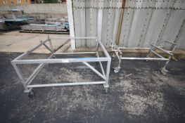 Lot of (2) S/S Portable Racks, 63