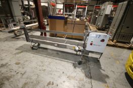 Chantland S/S Portable Power Belt Conveyor, Model 4201, S/N 39282, Overall Dims.: Aprox. 125
