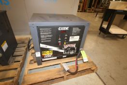 Exide 36V Forklift Battery Charger, Model W3-18-865, SN WJ98536, 208/240/480V(INV#87245)(Located @