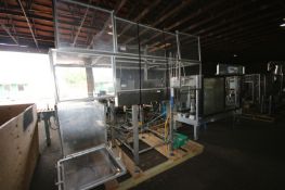 Alliner Conveyor with Enclosure, Overall Dims.: Aprox. 50