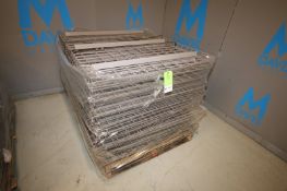 Lot of (35) Pallet Racking Wire Decking Skid, 42