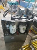 MTC 2,500 lb. Bin Dumper with Double Hydraulic Pumps (Electrical 575 V, 3-Phase (Located