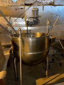 Aprox. 150 Gal. Kettle Single Motion Sweep (Located Glouster, OH) Athens County