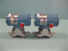 Lot of (2) Rosemount 2024 D2M22A2S1E5 Pressure Transmitter (Located Springfield, NH)(Handling Fee $