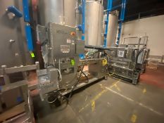 WCB Ice Cream Filler, M/N 588, S/N 105807, with S/S Hot Glue Pot, Mounted on Portable Frame (LOCATED