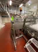 VideoJet Excel 2000 Ink Jet Coder, S/N 000940051WD, with Ink Head, Mounted on Portable Frame (