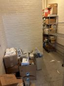 Consumables: No Shelf - Contents only (LOCATED IN MIDDLETOWN, N.Y.)-FOR PACKAGING & SHIPPING