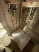 Mettler Toldeo S/S Platform Scale, with Digital Read Out, Mounted on Portable Frame (LOCATED IN-