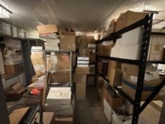 Massive!!!! Consumables Only - No shelves (LOCATED IN MIDDLETOWN, N.Y.)-FOR PACKAGING & SHIPPING