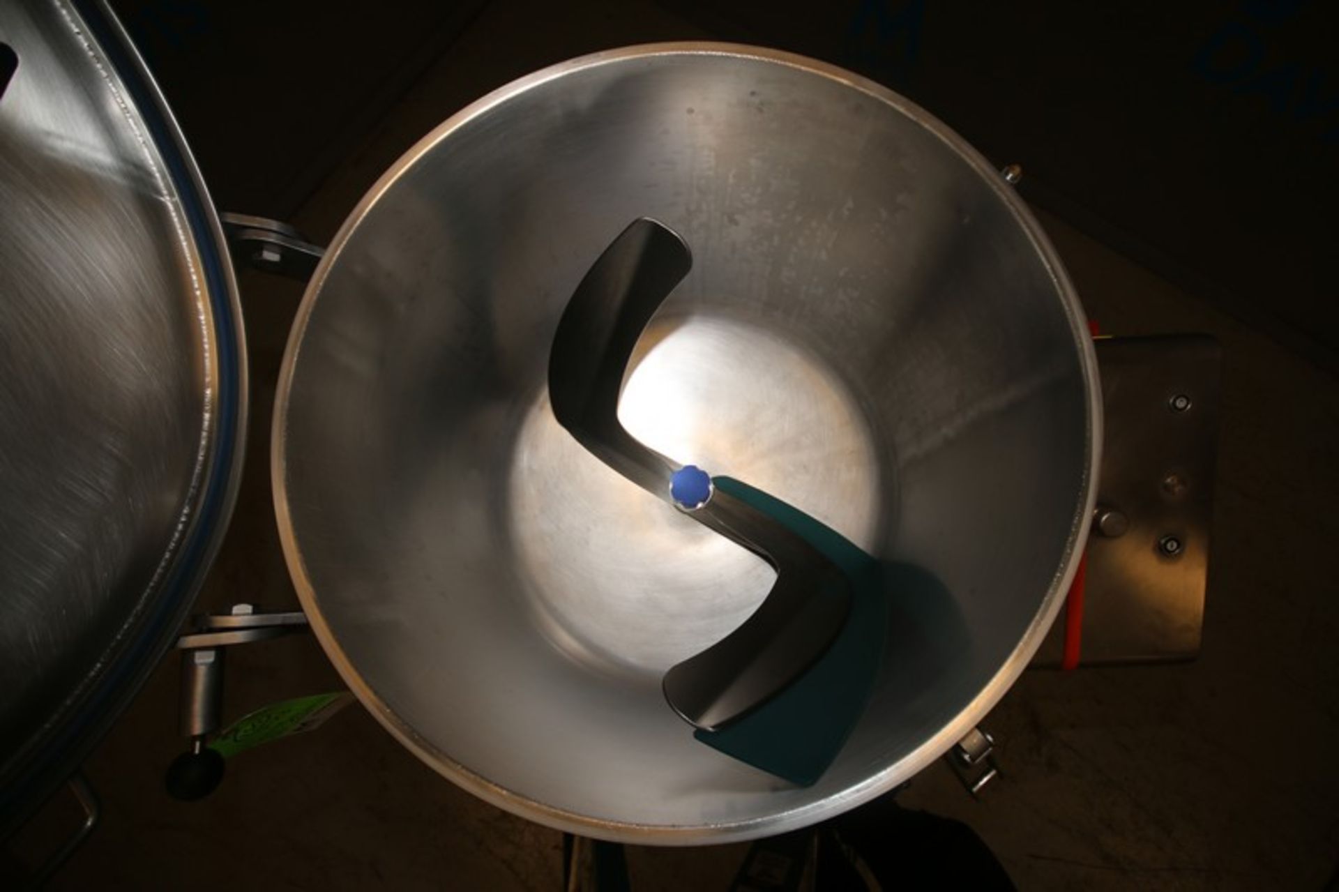 2020 Vakona 250 L Portable S/S Mixer, Model FM250-STL, SN 2767, with Tilt Capability Hinged Lid & - Image 2 of 11